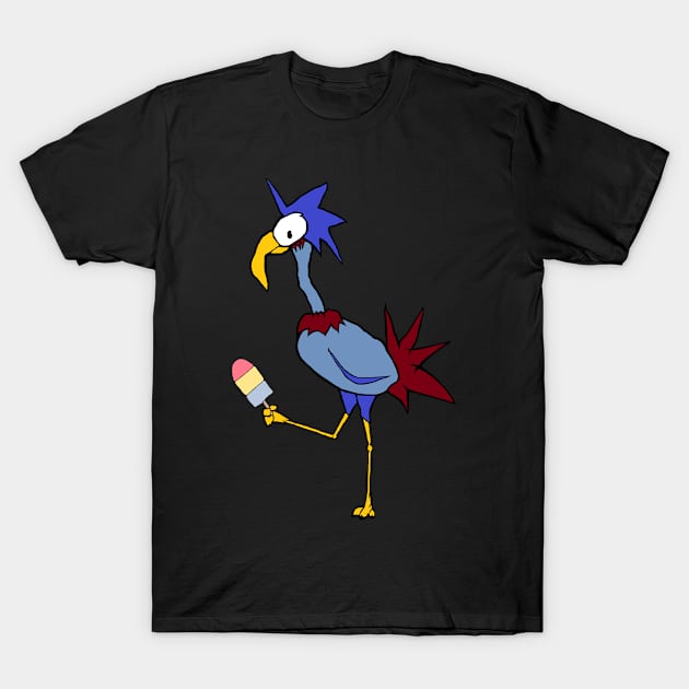 Ice Cream Bird T-Shirt by TenomonMalke